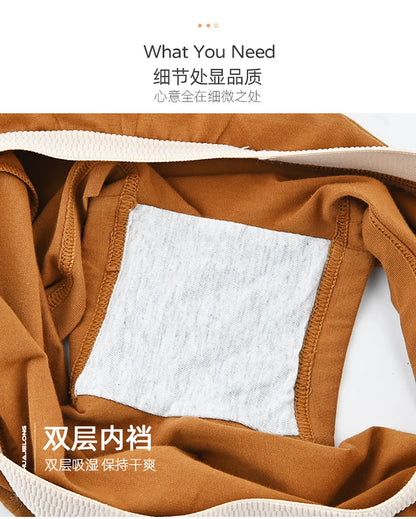 3PCS/Pack 100% Cotton Multicolor Solid Women's Boxer Knit Breathable Panties Underwear Soft High Elastic Mid-rise Thin Boyshorts