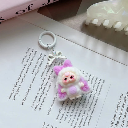 Kawaii Keychain Plush Aesthetics Keychains Cute Keychain for Bags Wedding Party Accessories Keychains Women Gifts