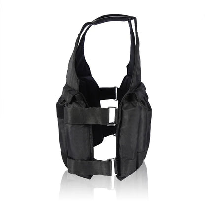 15-50kg Adjustable Weight Vest Weighted Fitness Training Set With Steel Plate Weighted Bracelet Ankle Bodybuilding Accessories