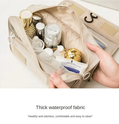High Quality Travel Makeup Bag Waterproof Toiletries Organizer  Women Neceser Bathroom Hook Wash Pouch Hook Makeup Storage Bag