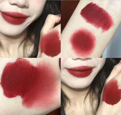 Gege Bear Rabbit Lip Glaze, Matte Velvet Lip Clay Long-lasting Color Non-drying Lipstick