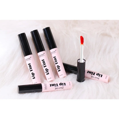 Julystar Peel Off Liquid Lipstick 6 Color Waterproof Lasting Matte Pink Lip Gloss Moisturizer Tear-off Lip Stain Cosmetic Makeup