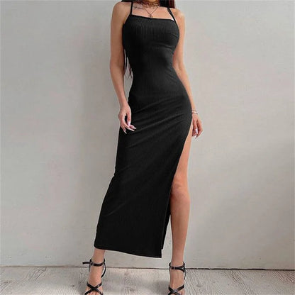 Black Long Bodycon Dress