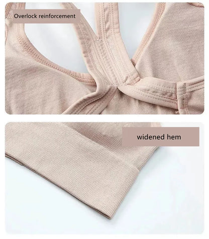 Tank Top Women Gym Women Corset Sports Bra Push Up Crop Top Fitness bra Hollow Breathable Sexy Running Athletic Sportswear