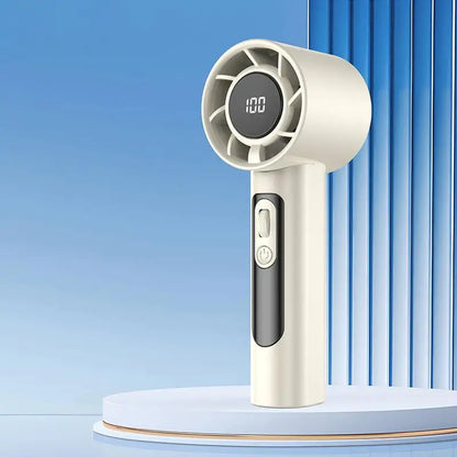 Xiaomi Handheld Portable Fan 100 Wind Speeds Adjustable Usb Charging Mini Outdoor Portable Turbo Long-lasting High Speed Fan