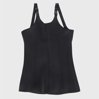 Waist Trainer Tank Top For Women Zipper Body Shaper Tummy Control Sleeveless Top, Women's Activewear Body Shaping Underwear