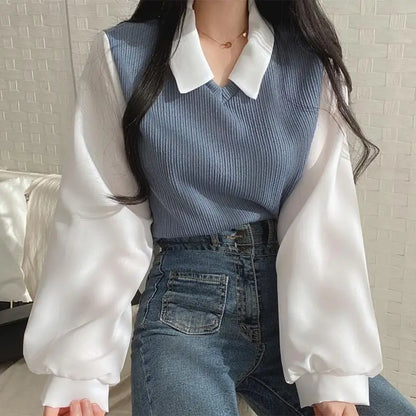 False Two-piece Polo