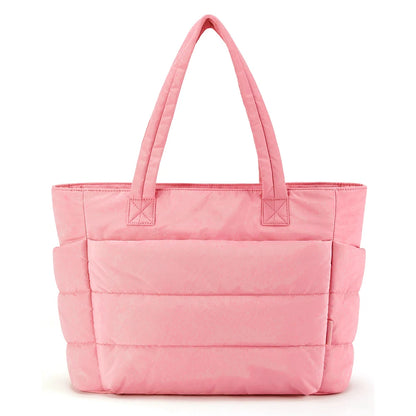 Women's Handbag, Lightweight And Fluffy Tote Bag, Suitable For Travel, Work, Beach, Gym, Large Capacity And Easy To Carry