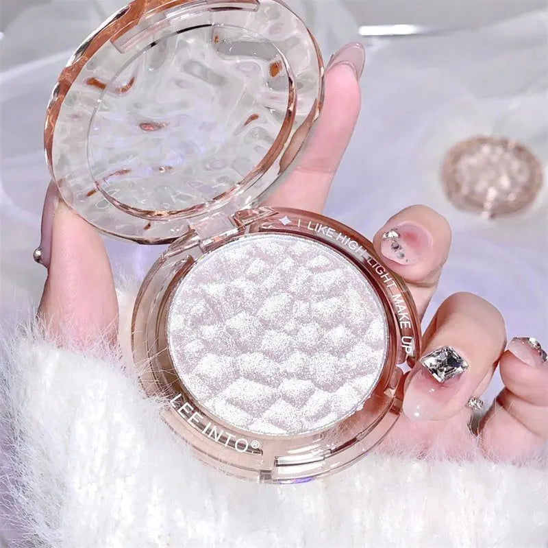 High gloss powder gloss glitter highlight contour palette natural gloss contour concealer lasting light