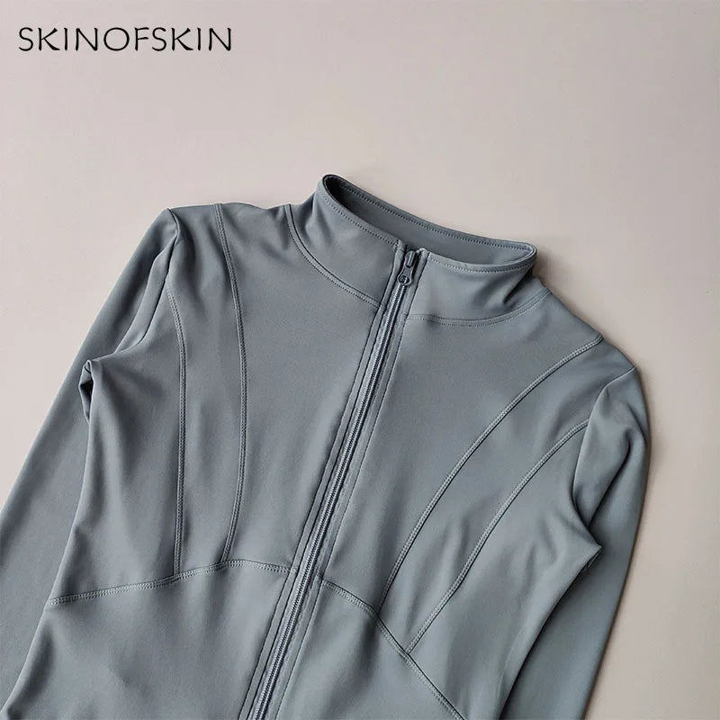 New Yoga Coat Women's Professional Speed Drying Sports Running and Cycling Coat T-Shirt Clothing Long Sleeve Fitness Top Suit