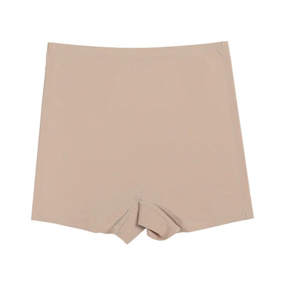 Hot Sale Seamless Ice Silk Solid Biker Shorts Boxer Short Leggings Sports Yoga Pants Seamless Women Shorts Panties