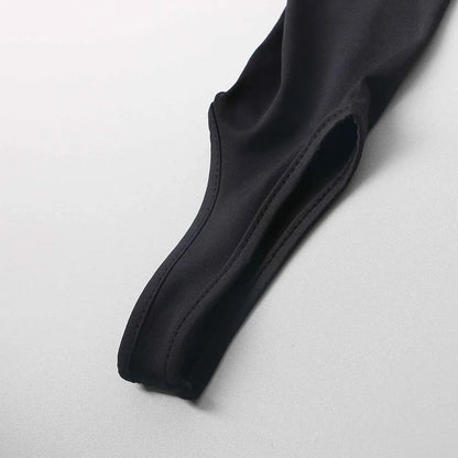 Korean Fashion Winter Black High Waisted Skinny Y2K Women Pants Sexy Glitter Casual Club 2022 Leggings Pants Long