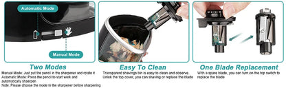 Tenwin Electric Auto Pencil Sharpener