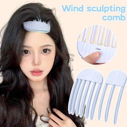 1/2pcs Korean Fluffy Hair Roots Clips Comb Lazy Hair Top Styling Curling Barrel Portable Hairs Clip Volume Wind Sculpting Comb