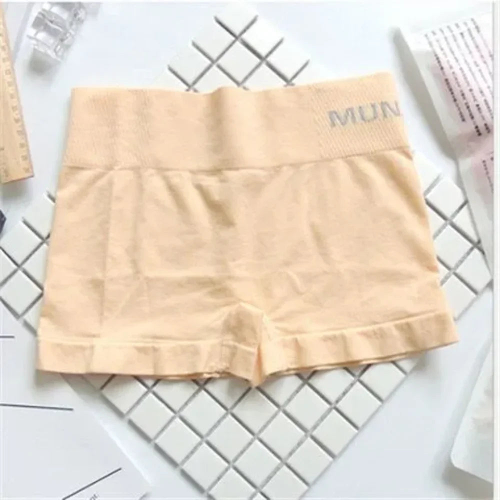 4pcs Safety  Female Panties Pants For Women Seamless Body Shaping Casual Short Ladies Boxer Briefs Boyshorts Cotton Underwear