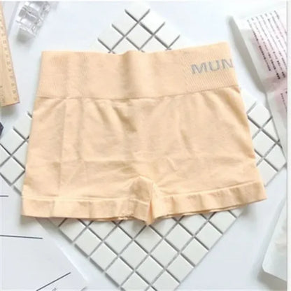 4pcs Safety  Female Panties Pants For Women Seamless Body Shaping Casual Short Ladies Boxer Briefs Boyshorts Cotton Underwear