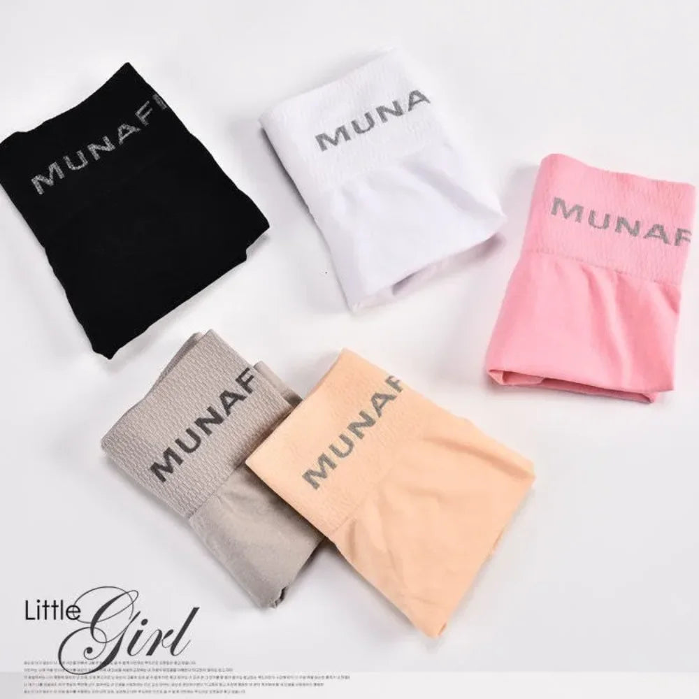 4pcs Safety  Female Panties Pants For Women Seamless Body Shaping Casual Short Ladies Boxer Briefs Boyshorts Cotton Underwear