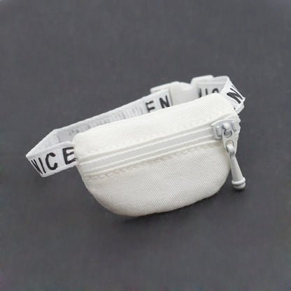 For Labubu Dolls Crossbody Bag DIY Toys Waist Bags Cute Plush Doll Accessories Kids Toys Fashion Accessory