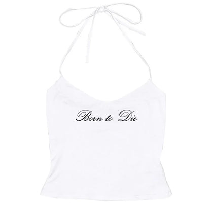 Gothic Grunge Punk Hip Hop Rock Streetwear Casual Sexy Crop Top Y2K Retro Harajuku Emo Girl Aesthetic Fashion Lace Camisole Tops
