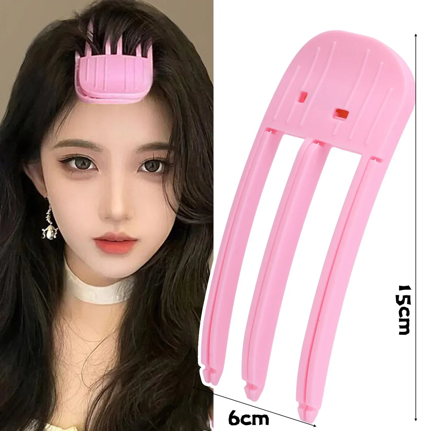1/2pcs Korean Fluffy Hair Roots Clips Comb Lazy Hair Top Styling Curling Barrel Portable Hairs Clip Volume Wind Sculpting Comb