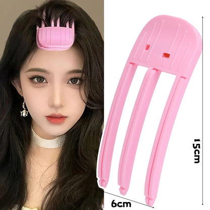1/2pcs Korean Fluffy Hair Roots Clips Comb Lazy Hair Top Styling Curling Barrel Portable Hairs Clip Volume Wind Sculpting Comb