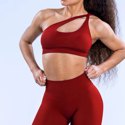 Brassiere Bra Women Seamless Halter Top High Support Push-up Open Back Gym Wear Fitness Yoga Underwear Customizable Labels