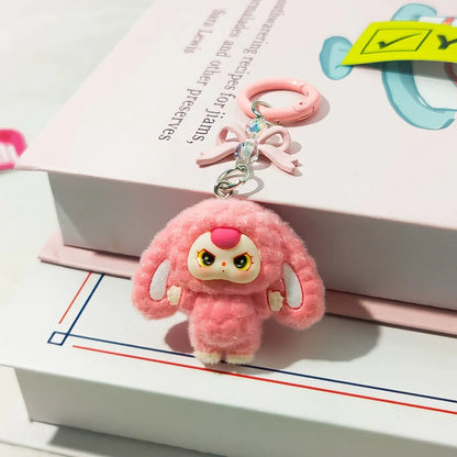 Kawaii Keychain Plush Aesthetics Keychains Cute Keychain for Bags Wedding Party Accessories Keychains Women Gifts