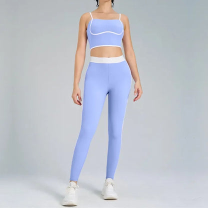 1/2PCS Women Tracksuit Yoga Set Gym Set Bra Sports Anti Shorts Skirt Workout Sportswear Running Gym Wear Athletic Suits