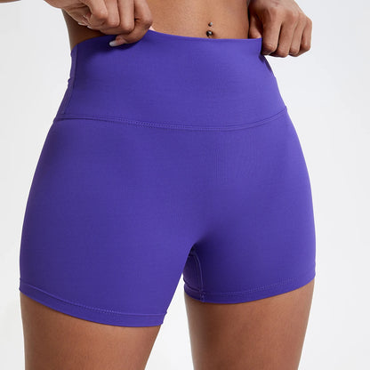 Hearuisavy Running Sports Shorts Women Buttock Lift Gym Leggings Women Cycling Slim Fit Workout Shorts High Waist Yoga Shorts
