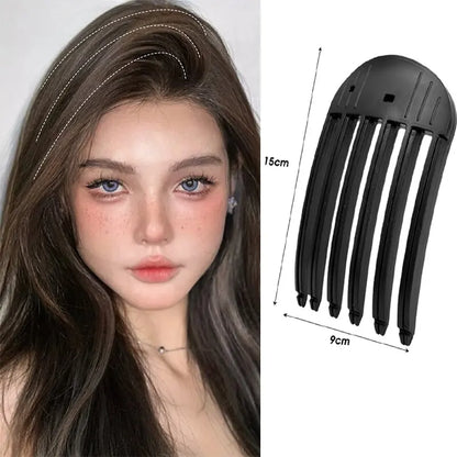 1/2pcs Korean Fluffy Hair Roots Clips Comb Lazy Hair Top Styling Curling Barrel Portable Hairs Clip Volume Wind Sculpting Comb