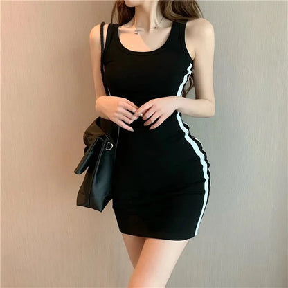 Summer Women Casual Sheath Dress