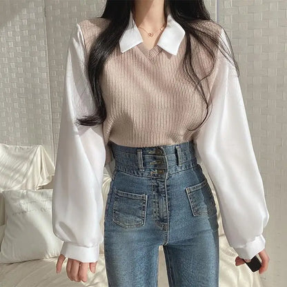 False Two-piece Polo