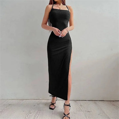 Black Long Bodycon Dress