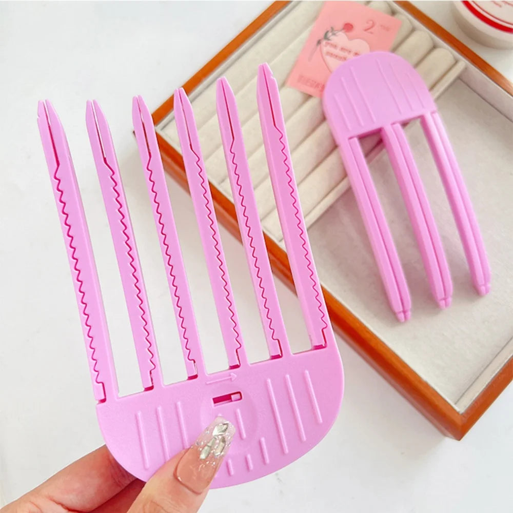 4/2/1pcs New Heatless Hair Care Roots Natural Fluffy Hair Clip No Heat Hair Curler Styling DIY Hair Styling Fluffiness Tool