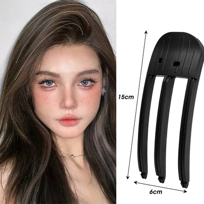 1/2pcs Korean Fluffy Hair Roots Clips Comb Lazy Hair Top Styling Curling Barrel Portable Hairs Clip Volume Wind Sculpting Comb