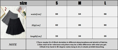 Vintage Gray Pleated Skirt Women Kawaii High Waist Mini Skirts Korean Fashion School Uniform Harajuku Streetwear Spring