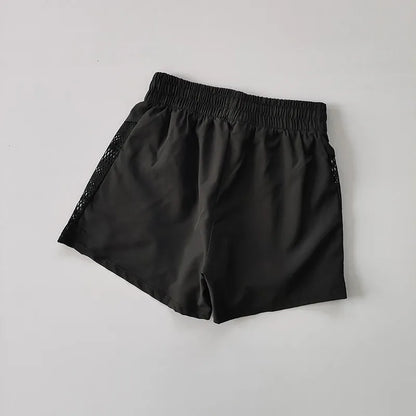 Women's Yoga Shorts High Waist Sport Fitness 2 in 1 Workout Shorts Running Pants Sports Shorts Casual Gym Quick Drying Shorts