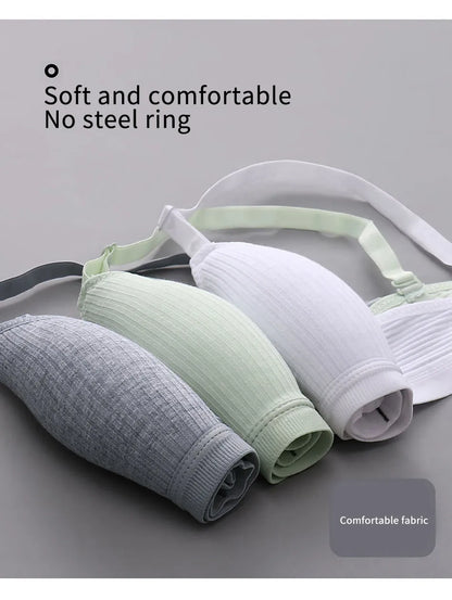 Girl Training Bras Cotton Underwear Back Buckle Design Bralette Adolescent Comprehensive Breathable Teenager Girl Sport Tops Bra
