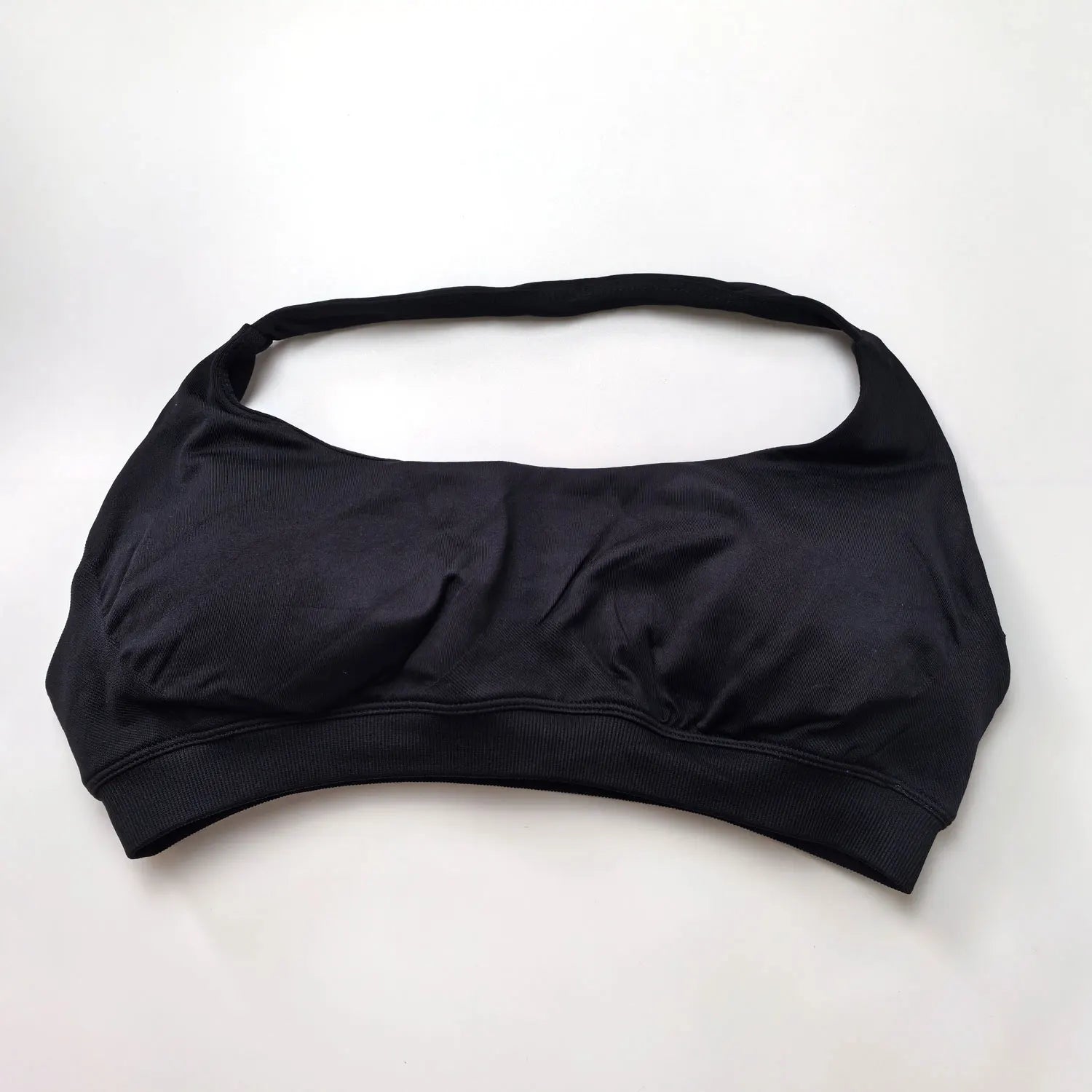 NCLAGEN Sports Bra Women Seamless Halter Top High Support Push-up Open Back Gym wear Fitness Yoga Workout underwear