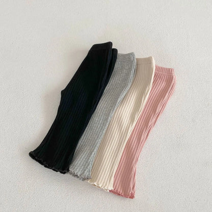 Baby Trousers Summer Slim Pants Newborn Boy Stretch Trousers Toddler Boys Girl Clothes Solid Color Infant Clothing for Kids
