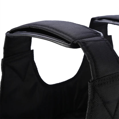 15-50kg Adjustable Weight Vest Weighted Fitness Training Set With Steel Plate Weighted Bracelet Ankle Bodybuilding Accessories