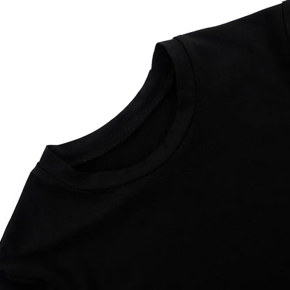 2025 Spring New Short Sleeve T-Shirt Women Solid Simple Casual Soft All-Match Hot Basic Crop Tops Tees Summer Fashion