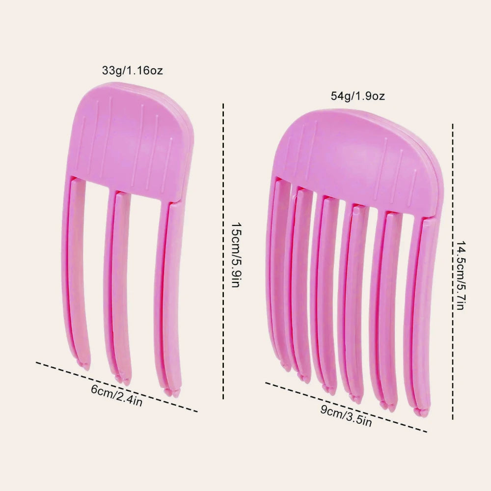 4/2/1pcs New Heatless Hair Care Roots Natural Fluffy Hair Clip No Heat Hair Curler Styling DIY Hair Styling Fluffiness Tool