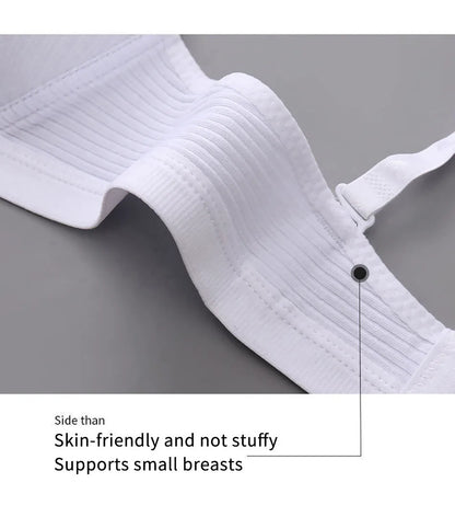 Girl Training Bras Cotton Underwear Back Buckle Design Bralette Adolescent Comprehensive Breathable Teenager Girl Sport Tops Bra