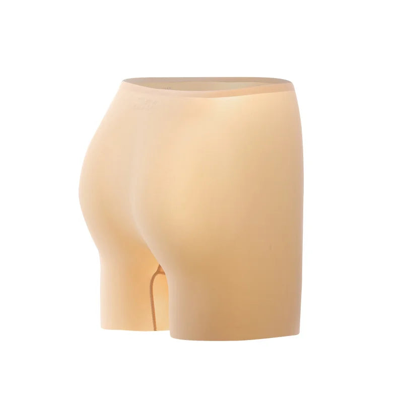 3PCS Women Underwear Slimming Shorts Seamless High Waist Shaper Panties Underware Safety Short Pants Ice Silk Women's Protective