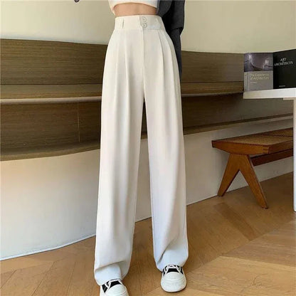 Spring Summer White High Waist