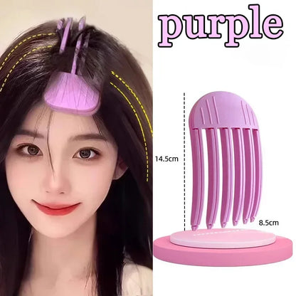 1/2pcs Korean Fluffy Hair Roots Clips Comb Lazy Hair Top Styling Curling Barrel Portable Hairs Clip Volume Wind Sculpting Comb