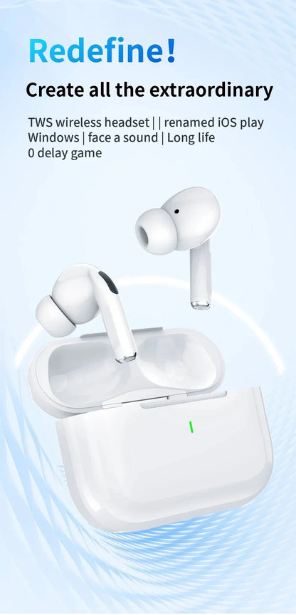 2025 New Air pro bluetooth earphones Bluetooth 5.3 auriculares Earbuds Gaming Headset For iPhone Apple Xiaomi Android phone
