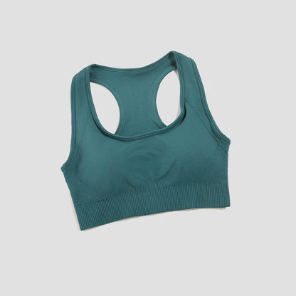 WAREBALL Tank Top Women Female Gym Yoga Bra Padded Sports Bra Removable Workout Push Up Crop Top Fitness Bra Athletic Sportswear