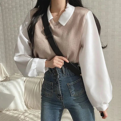 False Two-piece Polo